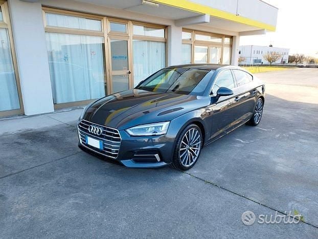 Usata Audi A5 190 CV (139 kW) 2017 Grigio Coupé
