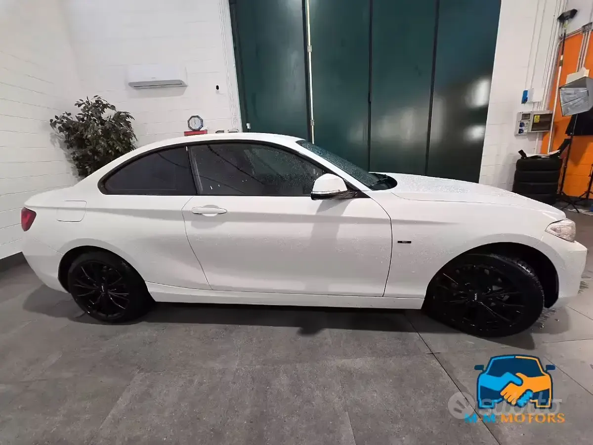 Occasion BMW 220 Sport Line 184 PK (135 kW) 2015 Wit Coupé