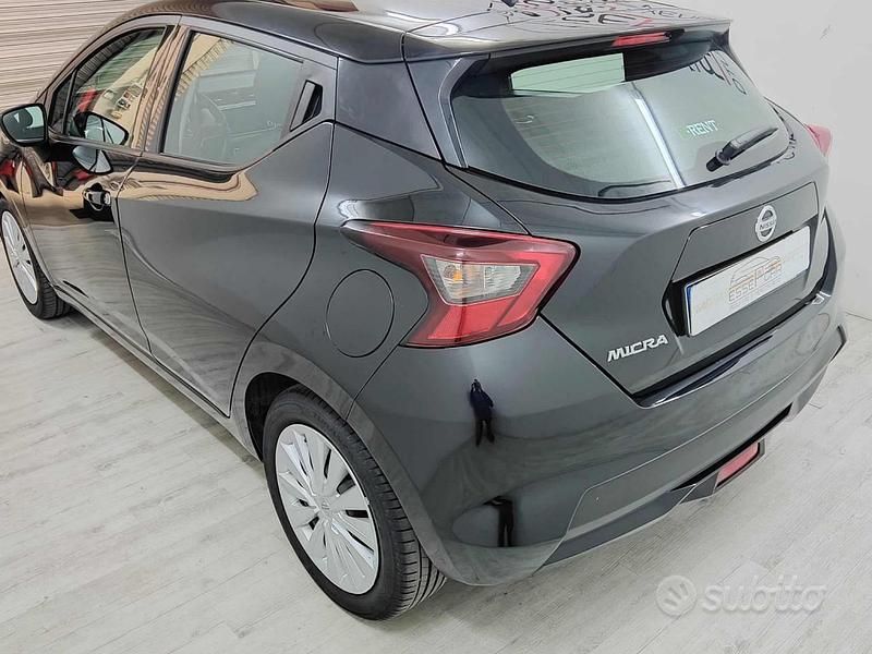 Second-hand Nissan Micra Acenta 92 CP (67 kW) 2022 Negru Hatchback