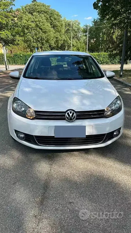 Usata VW Golf VII Highline 105 CV (77 kW) 2012 Bluazzurro Berlina