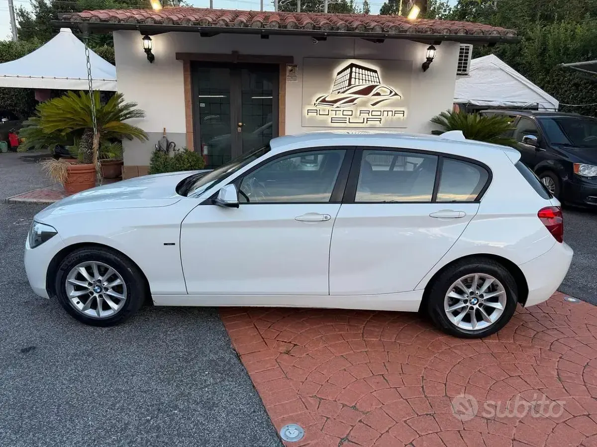 Usata BMW 118 Comfort Edition 143 CV (105 kW) 2012 Bianco Utilitaria