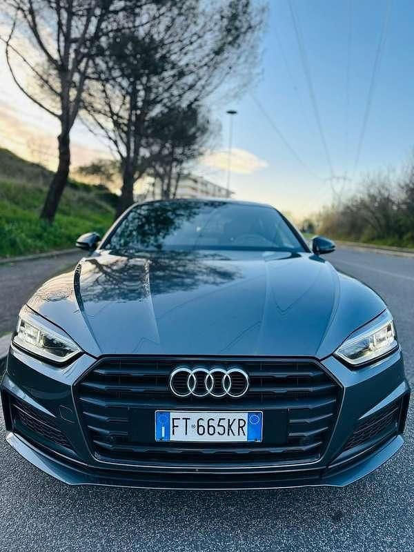 Usata Audi A5 S-Line 190 CV (139 kW) 2019 Grigio Coupé