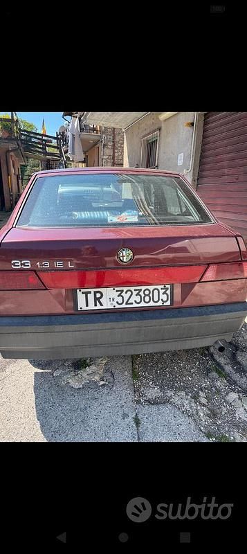 Usata Alfa Romeo 33 88 CV (64 kW) 1994 Rosso Berlina