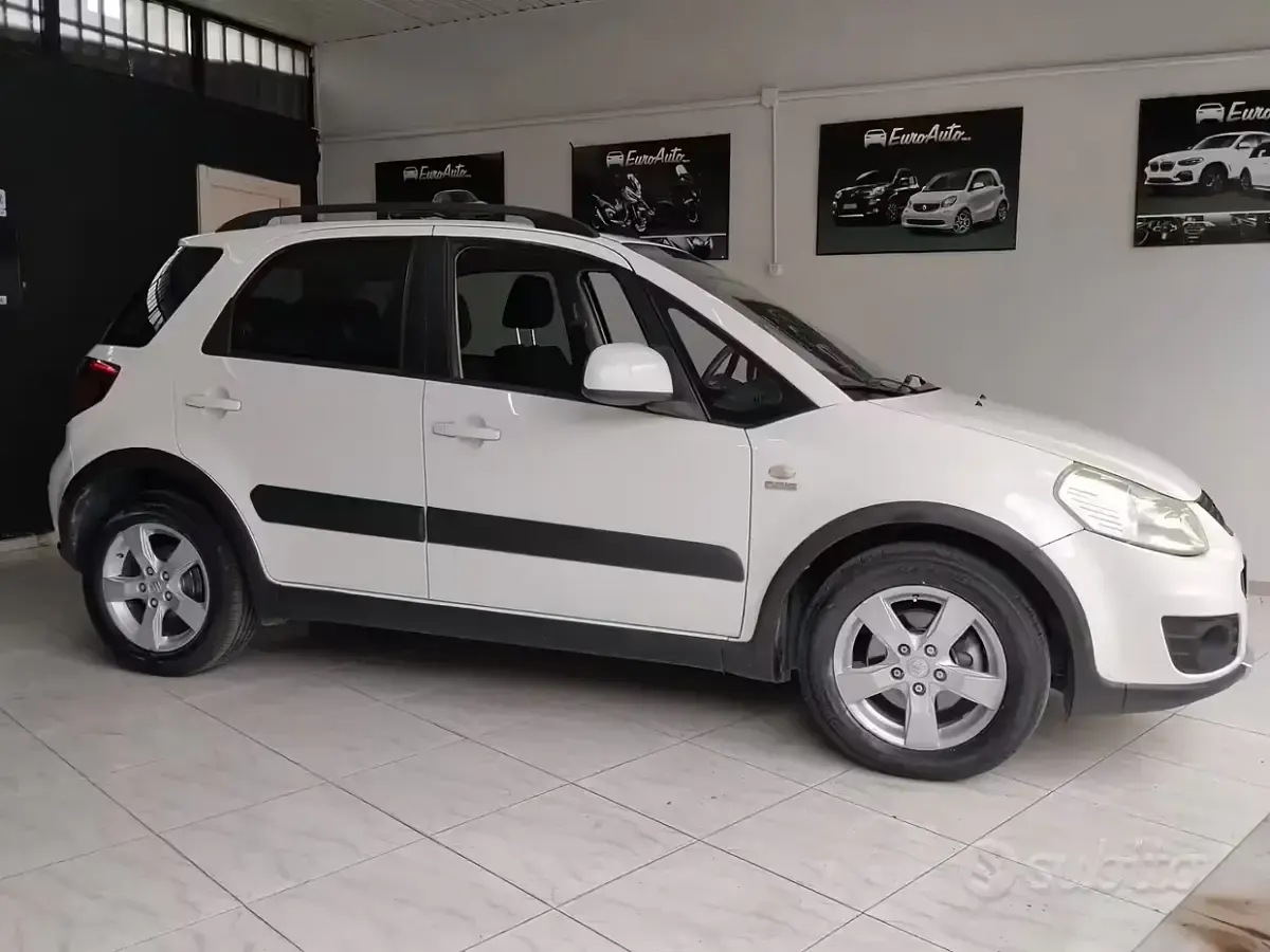 Usata Suzuki SX4 90 CV (66 kW) 2010 Bianco Station wagon