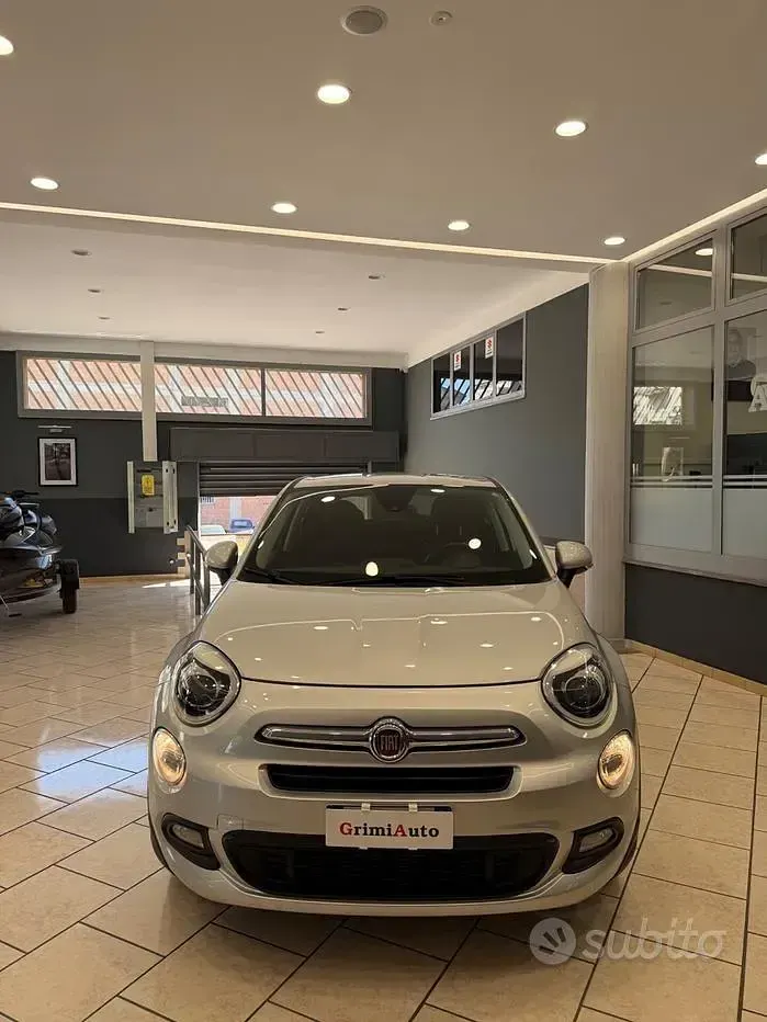 Usata Fiat 500X Lounge 120 CV (88 kW) 2017 Grigio SUV