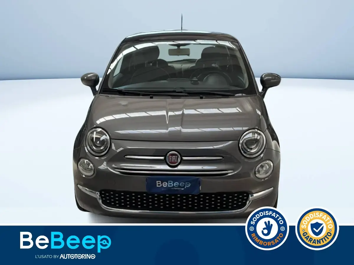 Usata Fiat 500 Lounge 69 CV (50 kW) 2017 Grigio metallizzato