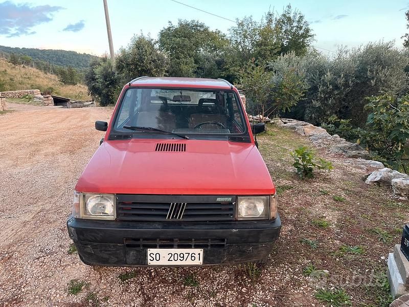 Rosso Usata 1991 Fiat Panda 4x4 Due volumi | 5000 € - Immagine 1/4