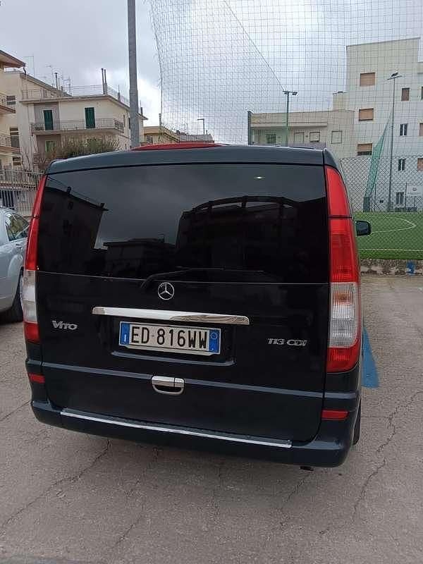Usata Mercedes Vito 136 CV (100 kW) 2011 Nero Furgone