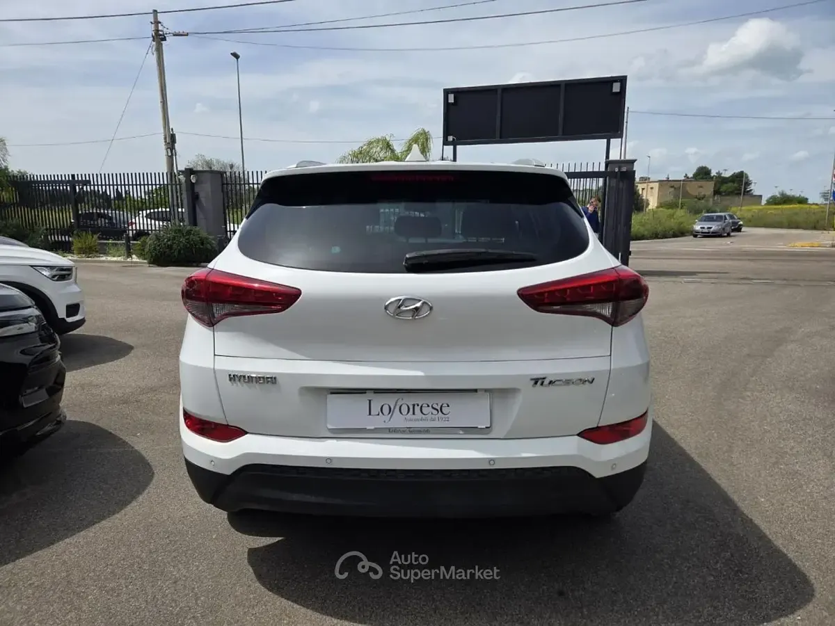 Usata Hyundai Tucson Xpossible 141 CV (103 kW) 2017 Bianco pastello SUV