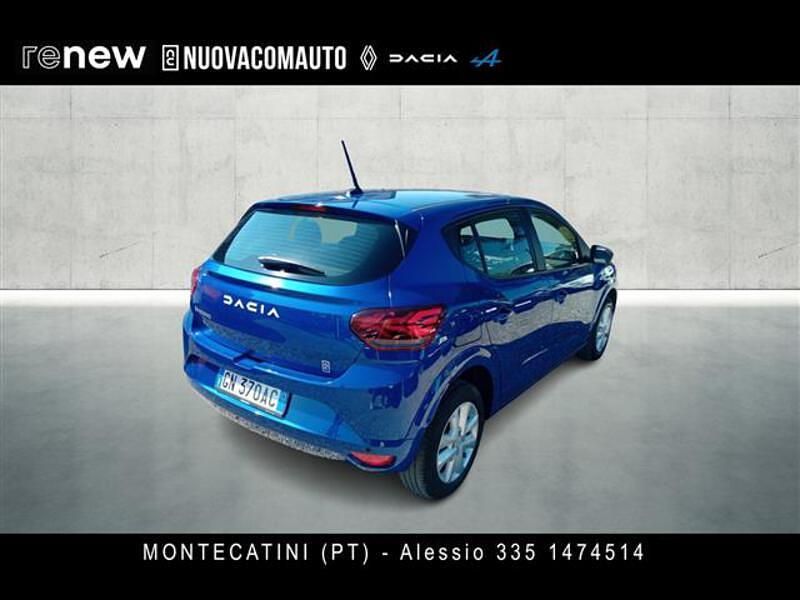 Usata Dacia Sandero Comfort 91 CV (66 kW) 2023 Blu scuro Utilitaria