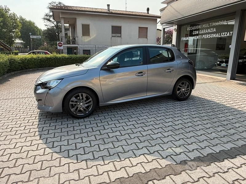 Usata Peugeot 208 Active 75 CV (55 kW) 2022 Grigio Utilitaria