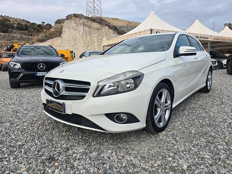 Usata Mercedes A180 2015 Bianco Berlina