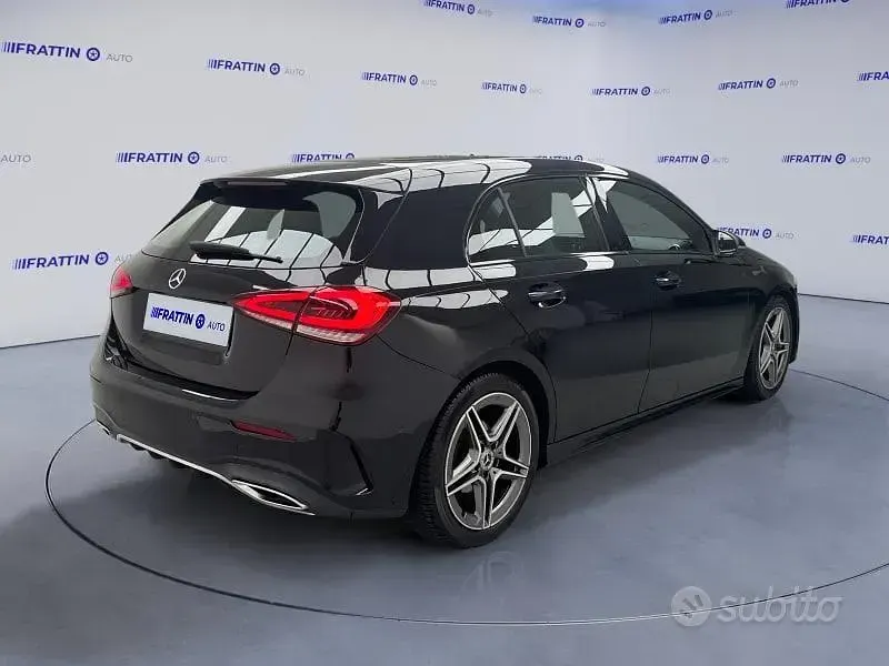 Usata Mercedes A200 Advanced Plus 150 CV (110 kW) 2019 Nero Berlina