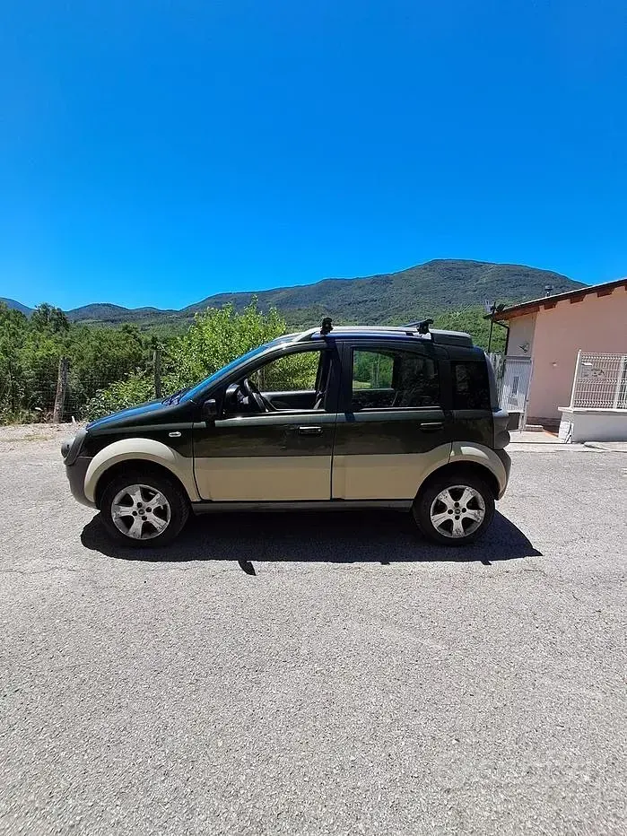 Usata Fiat Panda 4x4 Cross 2006 Verde Utilitaria