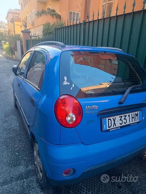 Usata Chevrolet Matiz 2009 Blu Utilitaria