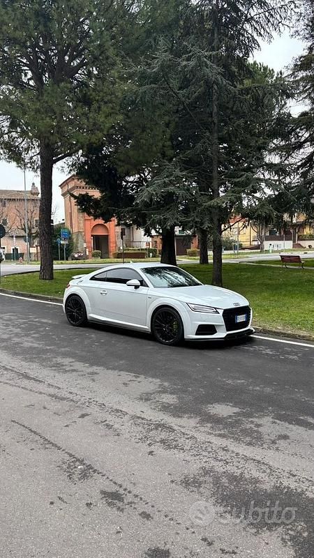 Usata Audi TT S-Line 184 CV (135 kW) 2015 Bianco Coupé