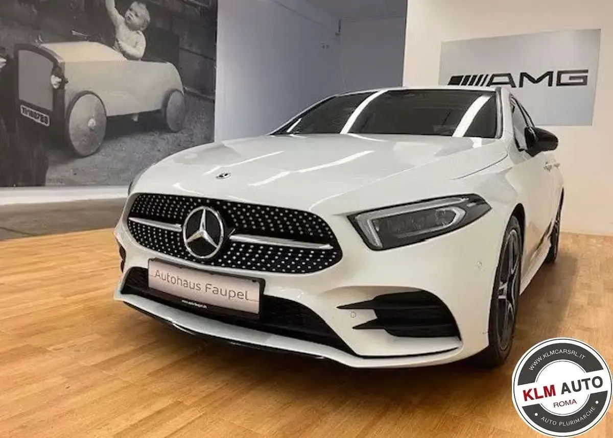 Usata Mercedes A200 Premium 163 CV (119 kW) 2020 Bianco Berlina