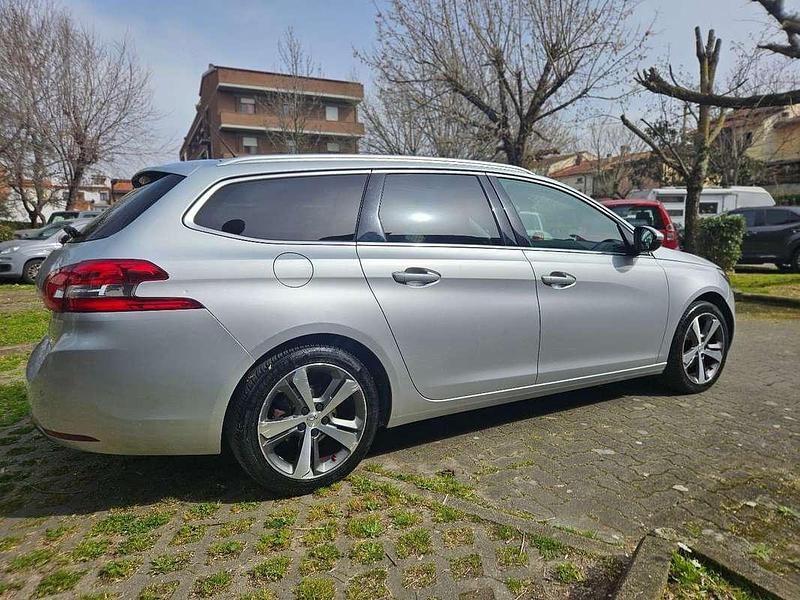 Usata Peugeot 308 SW Allure 120 CV (88 kW) 2017 Argento Station wagon