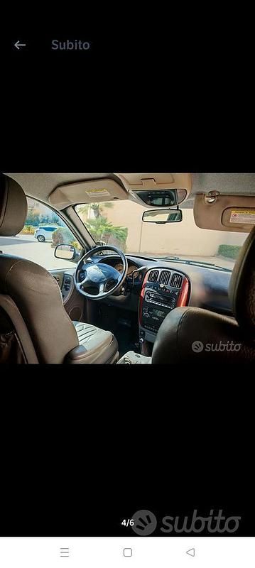 Usata Chrysler Grand Voyager 150 CV (110 kW) 2007 Nero Monovolume