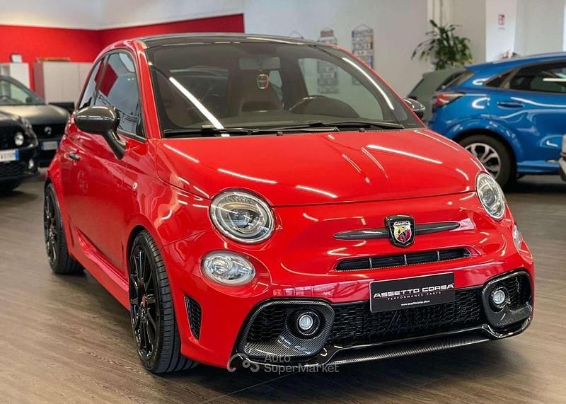 Rosso/nero carbon Usata 2020 Abarth 595 Competizione Due volumi | 21.800 € (Cara) - Immagine 1/4