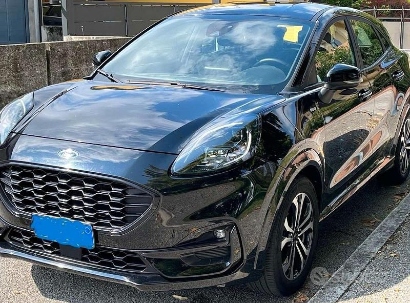 Usata Ford Puma ST-Line 120 CV (88 kW) 2022 Nero Berlina