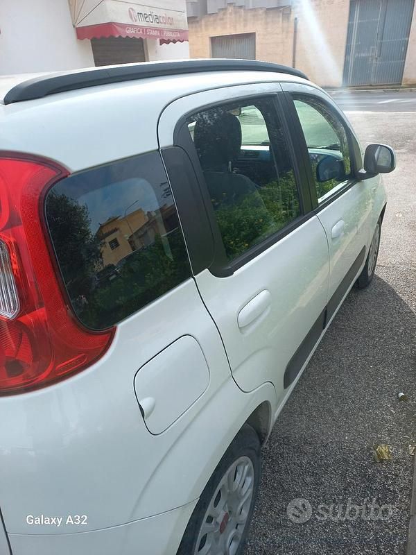 Usata Fiat Panda 75 CV (55 kW) 2014 Bianco Utilitaria