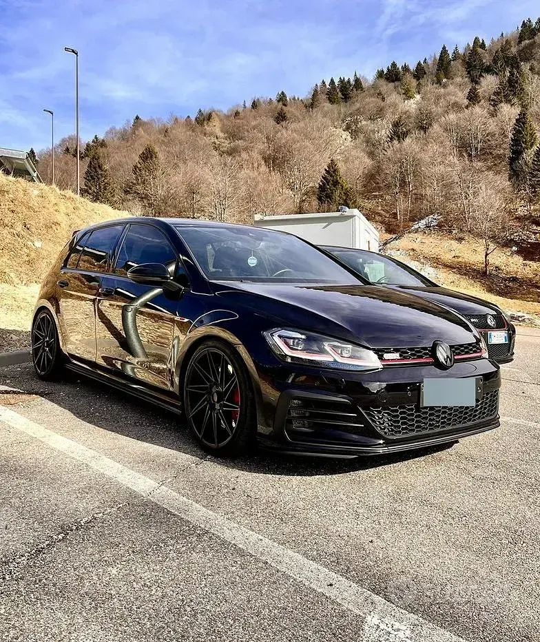 Usata VW Golf VII GTI 245 CV (180 kW) 2019 Nero Berlina
