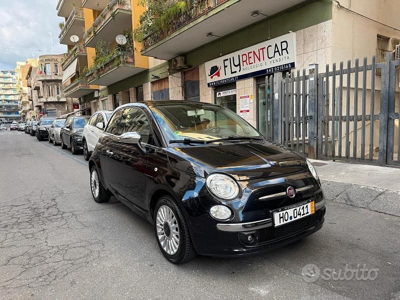 Usata Fiat 500 Lounge 69 CV (50 kW) 2014 Nero Berlina