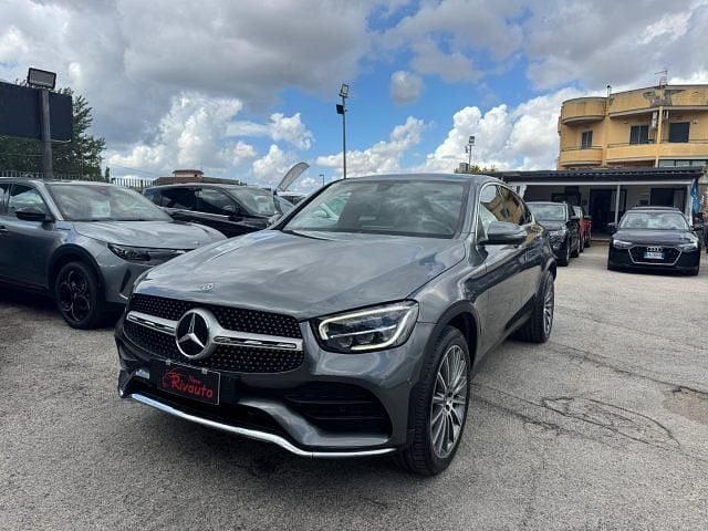 Usata Mercedes GLC220 Premium Plus 194 CV (142 kW) 2019 Grigio scuro Coupé