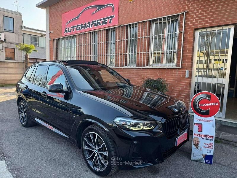 Usata BMW X3 M Sport 190 CV (139 kW) 2022 Nero SUV