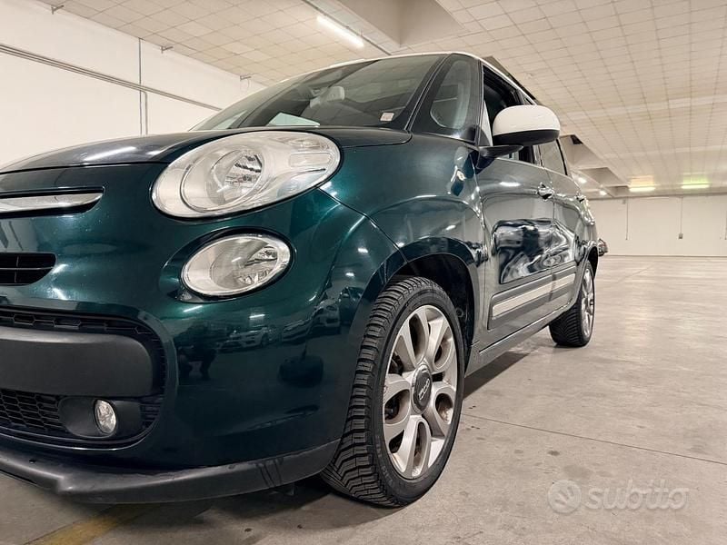 Usata Fiat 500L Lounge 85 CV (62 kW) 2013 Verde Monovolume