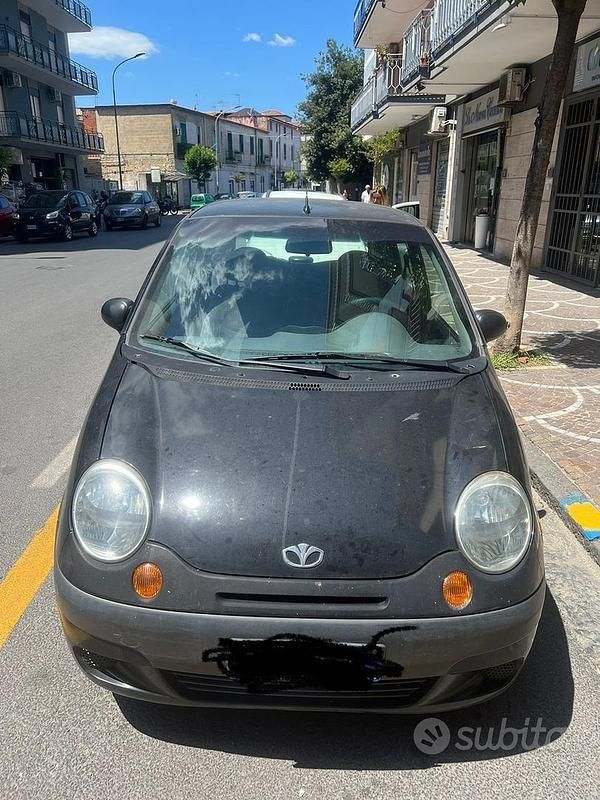 Nero Usata 2004 Chevrolet Matiz Due volumi | 1100 € (Buon prezzo) - Immagine 1/4