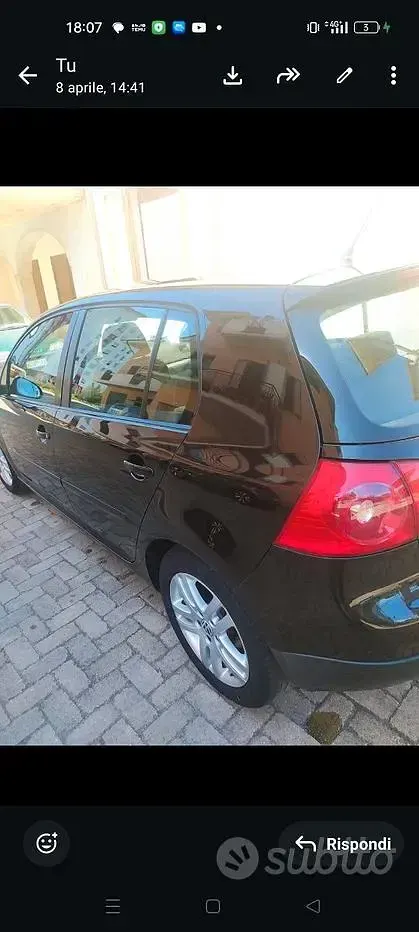 Usata VW Golf V 102 CV (75 kW) 2007 Berlina