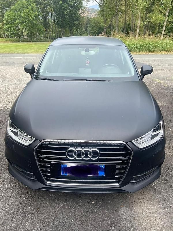 Usata Audi A1 116 CV (85 kW) 2018 Nero Utilitaria