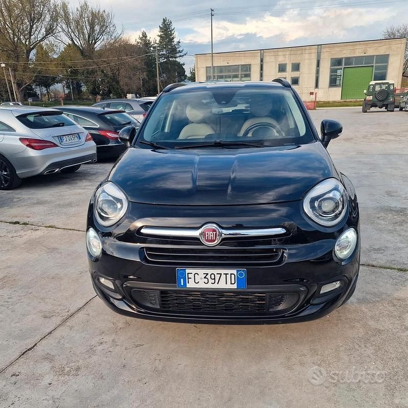 Usata Fiat 500 Cross Plus 140 CV (102 kW) 2016 Nero Berlina