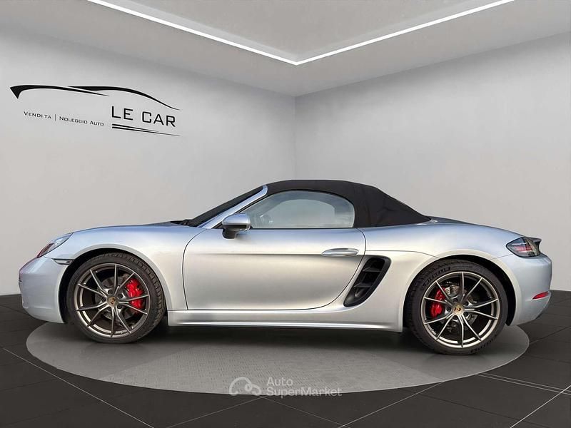 Usata Porsche 718 Boxster 299 CV (219 kW) 2017 Argento Cabrio