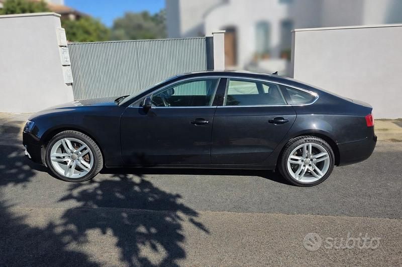 Usata Audi A5 Sportback Sport 177 CV (130 kW) 2014 Nero Utilitaria
