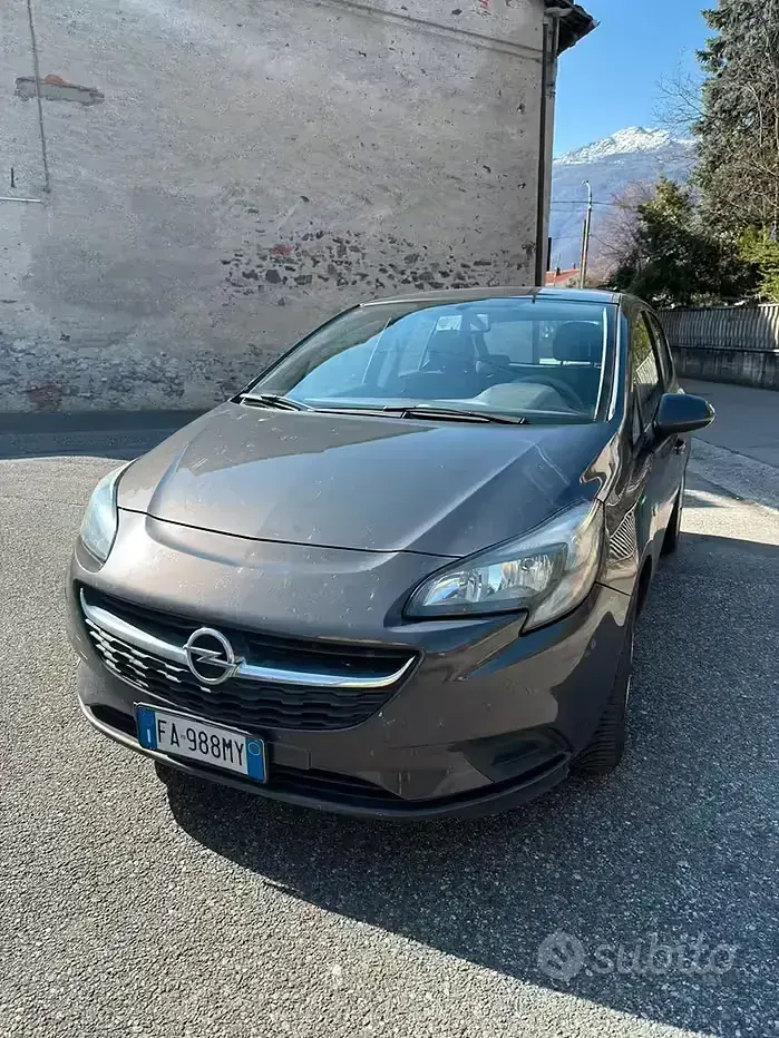 Usata Opel Corsa 69 CV (50 kW) 2015 Grigio Utilitaria