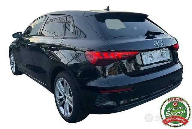 Usata Audi A3 Advanced 150 CV (110 kW) 2022 Nero Berlina