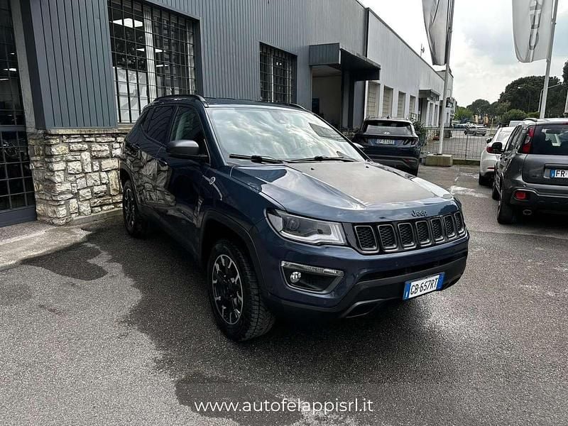 Usata Jeep Compass Trailhawk 241 CV (177 kW) 2020 Blu SUV