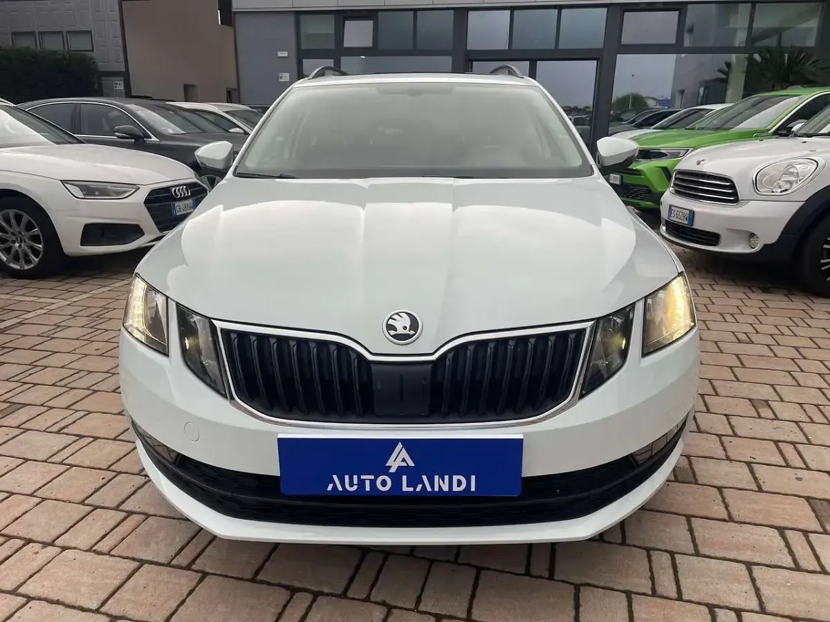 Usata Skoda Octavia Active 110 CV (80 kW) 2018 Bianco Station wagon