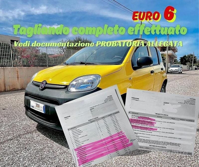 Usata Fiat Panda Pop 80 CV (58 kW) 2017 Giallo Furgone