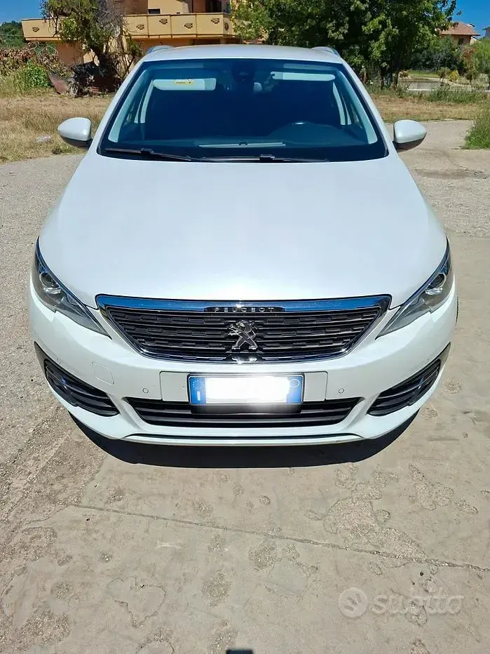 Usata Peugeot 308 SW 131 CV (96 kW) 2021 Bianco Station wagon