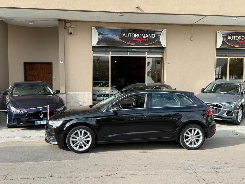 Usata Audi A3 Design 110 CV (80 kW) 2016 Nero Berlina