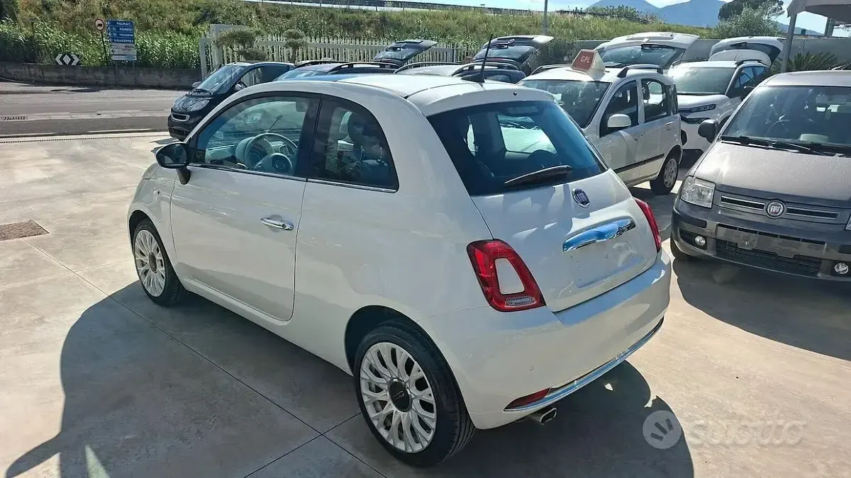 Usata Fiat 500 Lounge 69 CV (50 kW) 2020 Bianco Berlina
