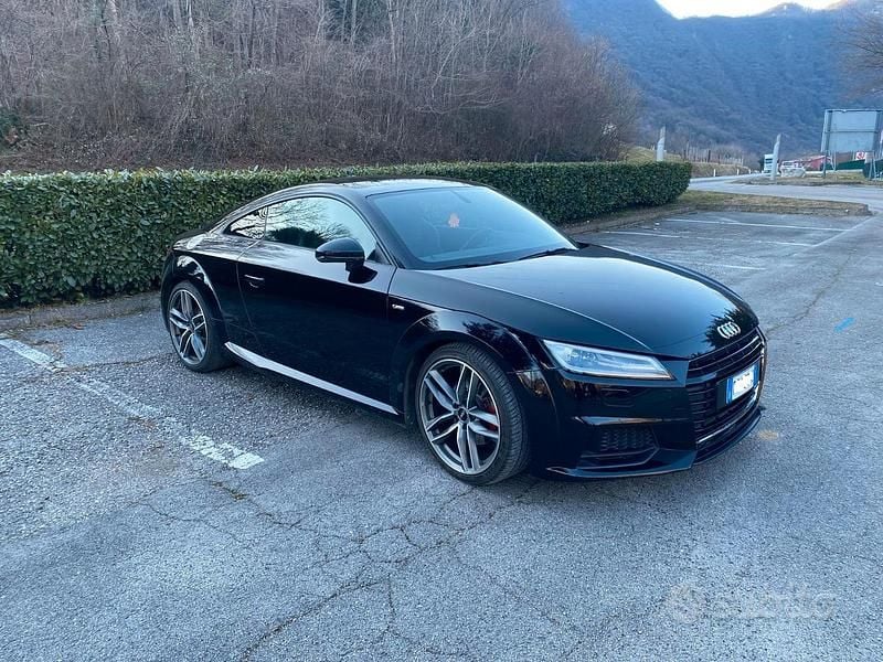 Nero Usata 2016 Audi TT S-Line Coupé | 21.900 € (Buon prezzo) - Immagine 1/4