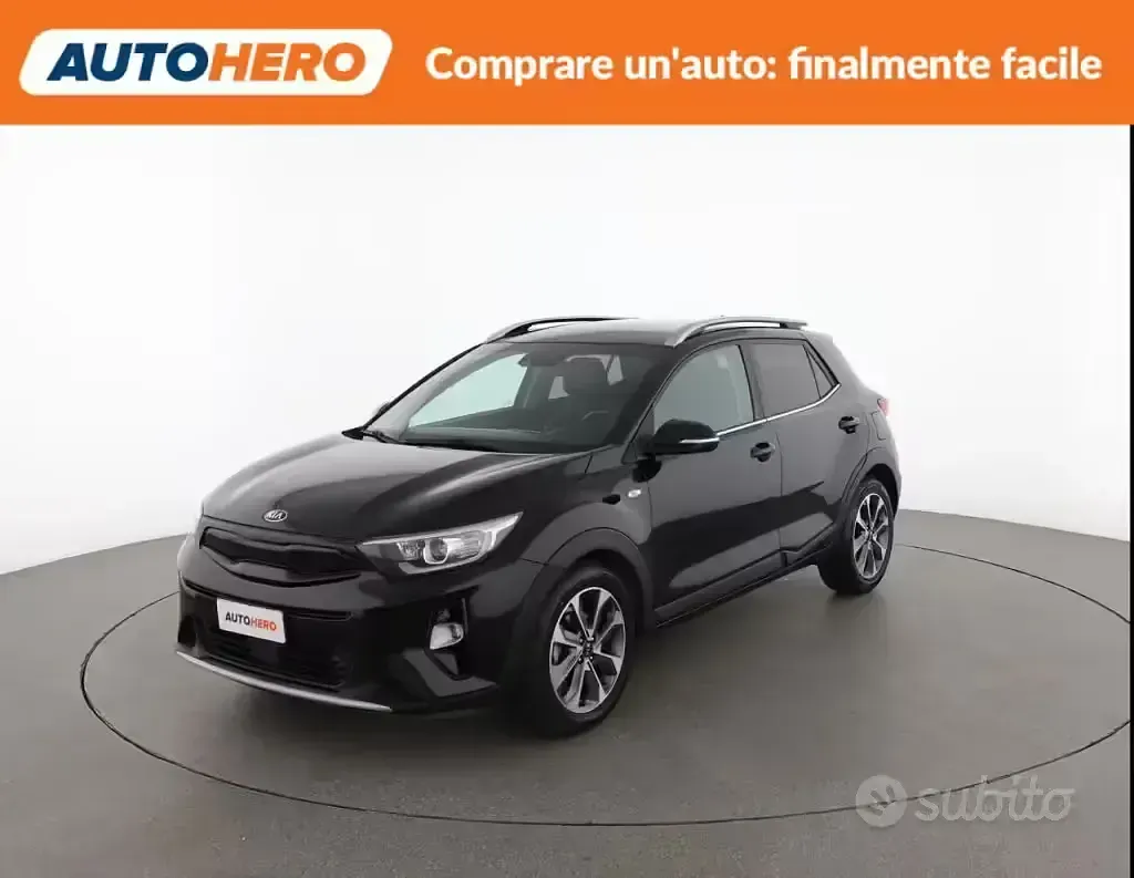 Usata Kia Stonic 110 CV (80 kW) 2018 Nero SUV