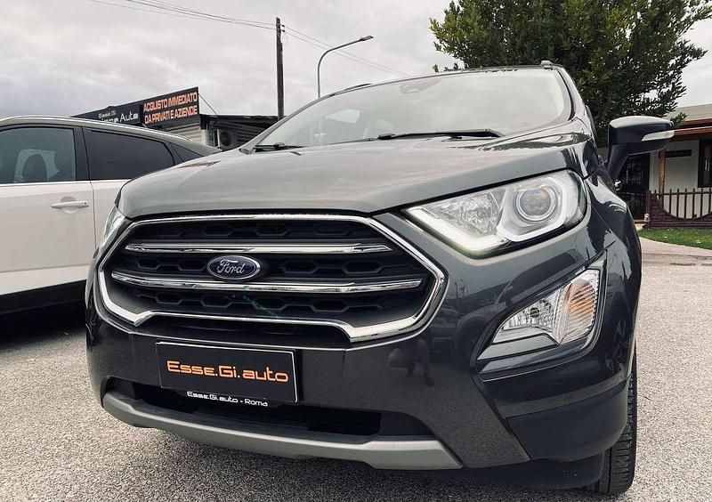 Grigio Usata 2022 Ford Ecosport Titanium SUV | 12.950 € (Super prezzo) - Immagine 1/4