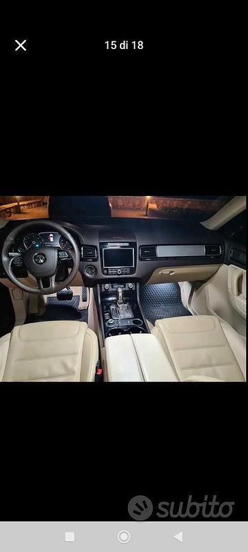 Usata VW Touareg 245 CV (180 kW) 2011 Nero SUV