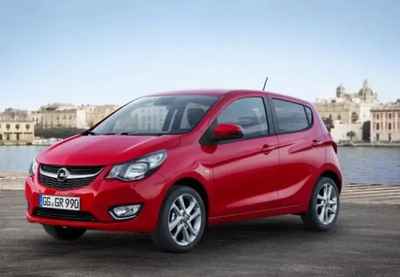 Usata Opel Karl Cosmo 75 CV (55 kW) 2016 Bianco Utilitaria